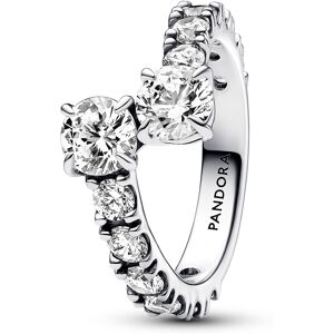 Pandora Trblietavý strieborný prsteň Timeless 193149C01 52 mm Pandora Trblietavý strieborný prsteň Timeless 193149C01 52 mm