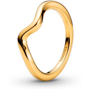 Pandora Vlnitý pozlátený prsteň Timeless Shine 163095C00 52 mm Pandora Vlnitý pozlátený prsteň Timeless Shine 163095C00 52 mm
