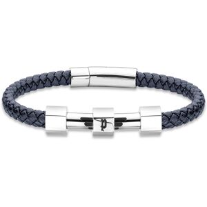 Police Štýlový kožený náramok Hardware PEAGB2214921 Police Štýlový kožený náramok Hardware PEAGB2214921