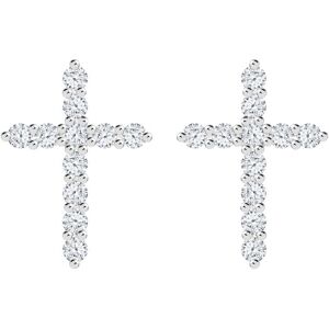Preciosa Dizajnové strieborné náušnice Tender Cross s kubickou zirkóniou Preciosa 5333 00 Preciosa Dizajnové strieborné náušnice Tender Cross s kubickou zirkóniou Preciosa 5333 00