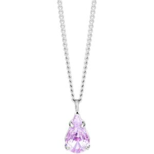 Preciosa Jemný náhrdelník s fialkovým krištáľom Sweet Drop Candy 2468 56 Preciosa Jemný náhrdelník s fialkovým krištáľom Sweet Drop Candy 2468 56