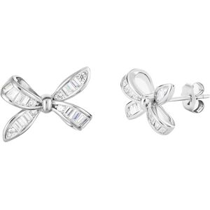 Preciosa Strieborné náušnice Mašličky s kubickými zirkónmi Tender Bow Glamour 5409 00 Preciosa Strieborné náušnice Mašličky s kubickými zirkónmi Tender Bow Glamour 5409 00