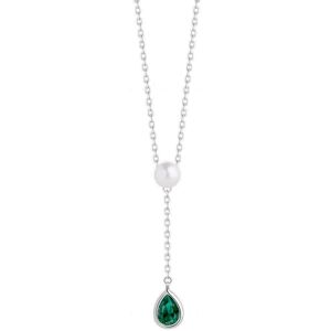 Preciosa Nežný strieborný náhrdelník s pravou perlou Pure Pearl 5336 66 Preciosa Nežný strieborný náhrdelník s pravou perlou Pure Pearl 5336 66