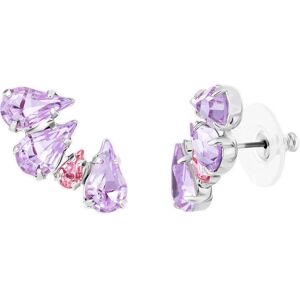 Preciosa Očarujúce náušnice s fialkovými krištáľmi Sweet Drop Candy 2469 56 Preciosa Očarujúce náušnice s fialkovými krištáľmi Sweet Drop Candy 2469 56