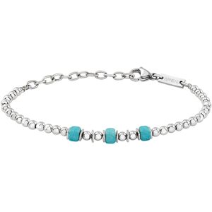 BREIL Guľôčkový náramok z ocele a gréckej keramiky Mixology TJ3544 BREIL Guľôčkový náramok z ocele a gréckej keramiky Mixology TJ3544