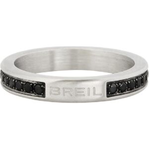 BREIL Štýlový oceľový prsteň so zirkónmi Light Row TJ336 60 mm BREIL Štýlový oceľový prsteň so zirkónmi Light Row TJ336 60 mm