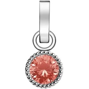 Rosefield Oceľový prívesok pre ženy narodené v októbri PE-Silver-Oct Rosefield Oceľový prívesok pre ženy narodené v októbri PE-Silver-Oct