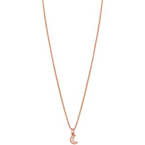 Rosato Bronzový náhrdelník Mesiac so zirkónmi Allegra RZAL030 (retiazka, prívesok) Rosato Bronzový náhrdelník Mesiac so zirkónmi Allegra RZAL030 (retiazka, prívesok)