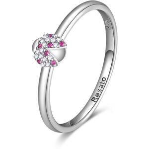 Rosato Jemný strieborný prsteň s lienkou Allegra RZA019 52 mm Rosato Jemný strieborný prsteň s lienkou Allegra RZA019 52 mm