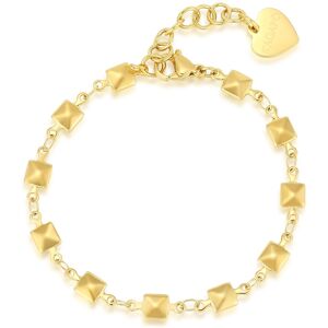 S'Agapõ Elegantný pozlátený náramok Chunky SHK32 S'Agapõ Elegantný pozlátený náramok Chunky SHK32