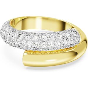 Swarovski Blyštivý pozlátený prsteň Dextera 56688 55 mm Swarovski Blyštivý pozlátený prsteň Dextera 56688 55 mm