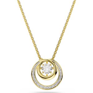 Swarovski Slušivý pozlátený náhrdelník s kryštálmi Hyperbola 5738248 Swarovski Slušivý pozlátený náhrdelník s kryštálmi Hyperbola 5738248