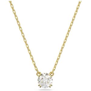 Swarovski Elegantný pozlátený náhrdelník so Swarovski kryštálom Constella 5636703 Swarovski Elegantný pozlátený náhrdelník so Swarovski kryštálom Constella 5636703