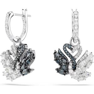 Swarovski Ikonické visiace náušnice 2v1 Swan 5705728 Swarovski Ikonické visiace náušnice 2v1 Swan 5705728