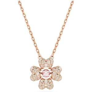 Swarovski Krásny bronzový náhrdelník Štvorlístok s kryštálmi Idyllia 5674211 Swarovski Krásny bronzový náhrdelník Štvorlístok s kryštálmi Idyllia 5674211