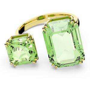 Swarovski Luxusný otvorený prsteň so zelenými krištáľmi Millenia 5619626 55 mm Swarovski Luxusný otvorený prsteň so zelenými krištáľmi Millenia 5619626 55 mm