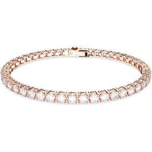 Swarovski Nadčasový pozlátený náramok so zirkónmi Matrix Tennis 5657661 16,5 cm Swarovski Nadčasový pozlátený náramok so zirkónmi Matrix Tennis 5657661 16,5 cm