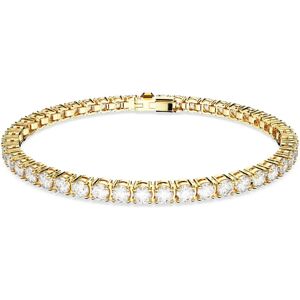 Swarovski Nadčasový pozlátený náramok so zirkónmi Matrix Tennis 5657662 16,5 cm Swarovski Nadčasový pozlátený náramok so zirkónmi Matrix Tennis 5657662 16,5 cm