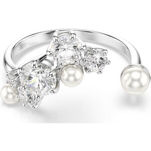 Swarovski Otvorený prsteň s krištáľovou perlou a kryštálmi Constella 5705597 60 mm Swarovski Otvorený prsteň s krištáľovou perlou a kryštálmi Constella 5705597 60 mm
