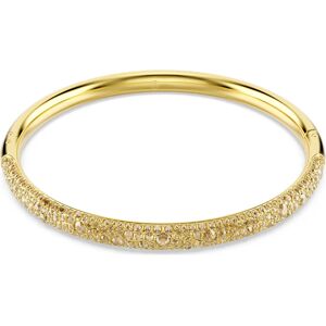 Swarovski Pevný pozlátený náramok s krištáľmi Sublima 572333 17,5 cm Swarovski Pevný pozlátený náramok s krištáľmi Sublima 572333 17,5 cm