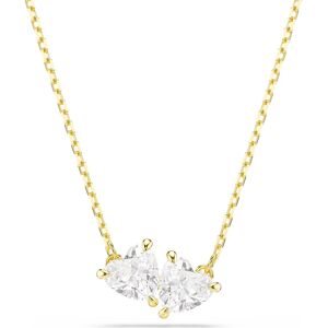 Swarovski Pozlátený náhrdelník s trblietavými srdiečkami Mesmera 5733475 Swarovski Pozlátený náhrdelník s trblietavými srdiečkami Mesmera 5733475