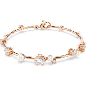 Swarovski Pozlátený náramok s kryštálmi a perličkami Constella 5729505 Swarovski Pozlátený náramok s kryštálmi a perličkami Constella 5729505