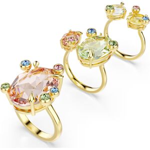Swarovski Prekrásna sada pozlátených prsteňov Gema 5705813 (3x prsteň) 58 mm Swarovski Prekrásna sada pozlátených prsteňov Gema 5705813 (3x prsteň) 58 mm
