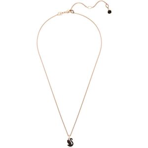 Swarovski Pôvabný bronzový náhrdelník s kryštálmi Iconic Swan 5678046 Swarovski Pôvabný bronzový náhrdelník s kryštálmi Iconic Swan 5678046