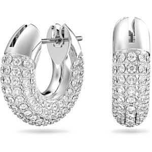 Swarovski Štýlové strieborné kruhové náušnice Dextera 5618306 Swarovski Štýlové strieborné kruhové náušnice Dextera 5618306