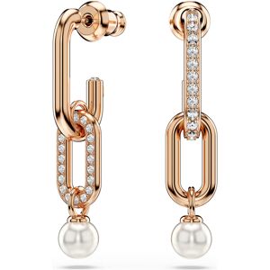Swarovski Trblietavé pozlátené náušnice s perličkami Constella 5728585 Swarovski Trblietavé pozlátené náušnice s perličkami Constella 5728585