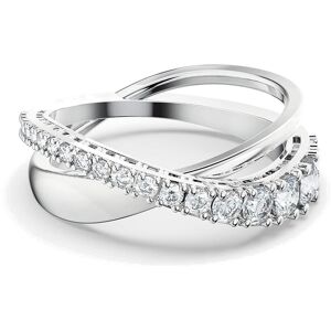 Swarovski Trblietavý dvojitý prsteň TWIST 5572716 52 mm Swarovski Trblietavý dvojitý prsteň TWIST 5572716 52 mm