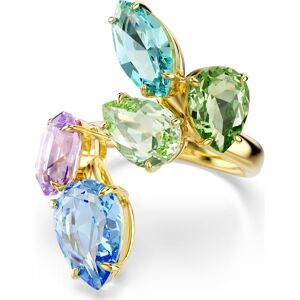 Swarovski Výrazný prsteň s farebnými Swarovski kryštálmi Gema 5746907 52 mm Swarovski Výrazný prsteň s farebnými Swarovski kryštálmi Gema 5746907 52 mm