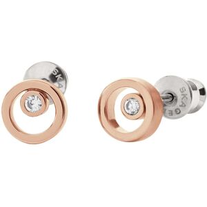 Skagen Bronzové náušničky s kryštálom SKJ0853791 Skagen Bronzové náušničky s kryštálom SKJ0853791