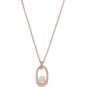 Skagen Nadčasový bronzový náhrdelník s perlou Agnethe SKJ1749791 Skagen Nadčasový bronzový náhrdelník s perlou Agnethe SKJ1749791