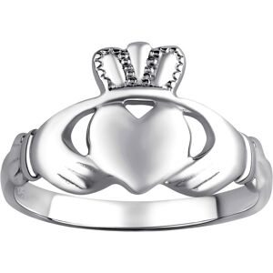 Silvego Dámsky Celostříbrný prsteň Claddagh ZTR96391 48 mm Silvego Dámsky Celostříbrný prsteň Claddagh ZTR96391 48 mm