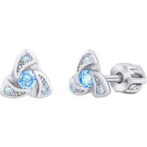 Silvego Strieborné náušnice AVA s modrými Brilliance Zirconia SILVEGOB70497BDSLB Silvego Strieborné náušnice AVA s modrými Brilliance Zirconia SILVEGOB70497BDSLB