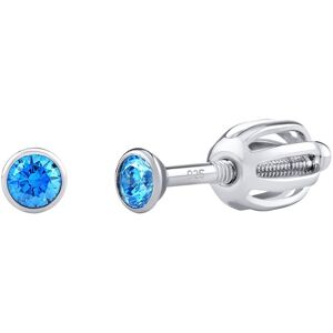 Silvego Strieborné náušnice kôstky so Swarovski Zirconia 2,5 mm SILVEGOB706025LB Silvego Strieborné náušnice kôstky so Swarovski Zirconia 2,5 mm SILVEGOB706025LB