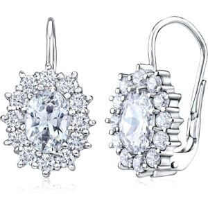 Silvego Strieborné náušnice s čírymi Swarovski ® zirkónmi SILVEGOB31571-SW Silvego Strieborné náušnice s čírymi Swarovski ® zirkónmi SILVEGOB31571-SW