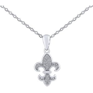 Silvego Strieborný náhrdelník skautská ľalia Henriette s Brilliance Zirconia DCC1608267N Silvego Strieborný náhrdelník skautská ľalia Henriette s Brilliance Zirconia DCC1608267N