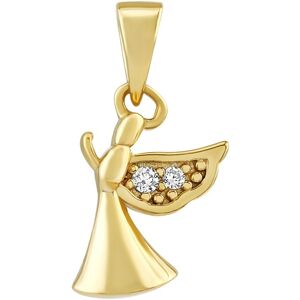 Silvego Strieborný - pozlátený prívesok anjel Aban s čírymi Brilliance Zirconia MW1573PGP Silvego Strieborný - pozlátený prívesok anjel Aban s čírymi Brilliance Zirconia MW1573PGP