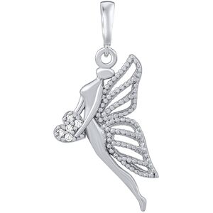 Silvego Strieborný prívesok anjel Auriel s čírymi Brilliance Zirconia PRGPAP0633PS Silvego Strieborný prívesok anjel Auriel s čírymi Brilliance Zirconia PRGPAP0633PS