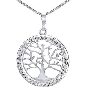 Silvego Strieborný prívesok Strom života sa Swarovski ® Crystals SILVEGOB16088 Silvego Strieborný prívesok Strom života sa Swarovski ® Crystals SILVEGOB16088