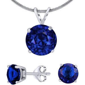 Silvego Strieborný set šperkov s krištáľovým sklom JJJS8TM1 (náušnice, prívesok) Silvego Strieborný set šperkov s krištáľovým sklom JJJS8TM1 (náušnice, prívesok)