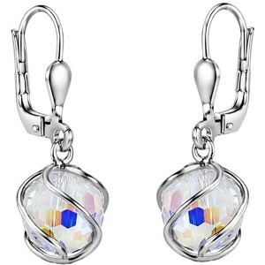 Silvego Trblietavé visiace náušnice sa Swarovski ® Crystals SILVEGOB31644 Silvego Trblietavé visiace náušnice sa Swarovski ® Crystals SILVEGOB31644