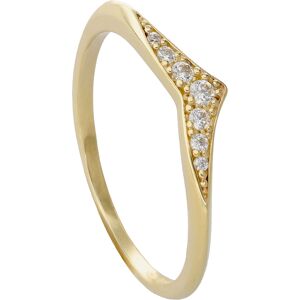 Soliter Prsteň zo žltého zlata so zirkónmi Chevron 229 001 00953 00 63 mm Soliter Prsteň zo žltého zlata so zirkónmi Chevron 229 001 00953 00 63 mm