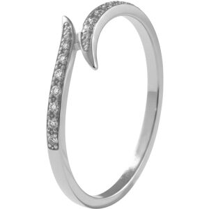 Soliter Zásnubný prsteň z bieleho zlata so zirkónmi 229 001 00875 07 57 mm Soliter Zásnubný prsteň z bieleho zlata so zirkónmi 229 001 00875 07 57 mm