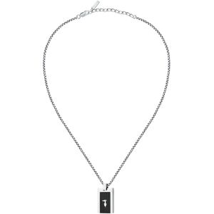 Trussardi Ikonický pánsky náhrdelník z ocele T-Steel TJAXV47 Trussardi Ikonický pánsky náhrdelník z ocele T-Steel TJAXV47