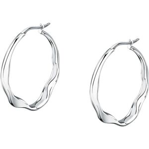 Trussardi Módne oceľové náušnice kruhy T-Design TJAXA04 Trussardi Módne oceľové náušnice kruhy T-Design TJAXA04