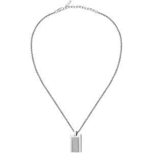 Trussardi Nadčasový pánsky náhrdelník z ocele T-Steel TJAXV48 Trussardi Nadčasový pánsky náhrdelník z ocele T-Steel TJAXV48