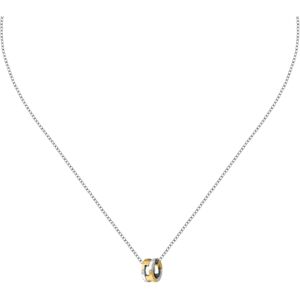 Trussardi Oceľový bicolor náhrdelník T-Logo TJAXC67 (retiazka, prívesok) Trussardi Oceľový bicolor náhrdelník T-Logo TJAXC67 (retiazka, prívesok)